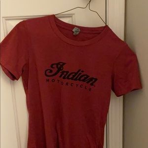Indian motorcycle size small tshirt